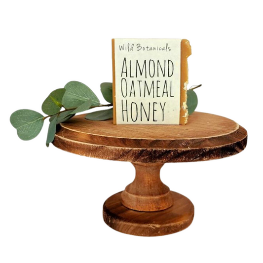 Almond Honey Oatmeal - Organic / Natural Bar Soap